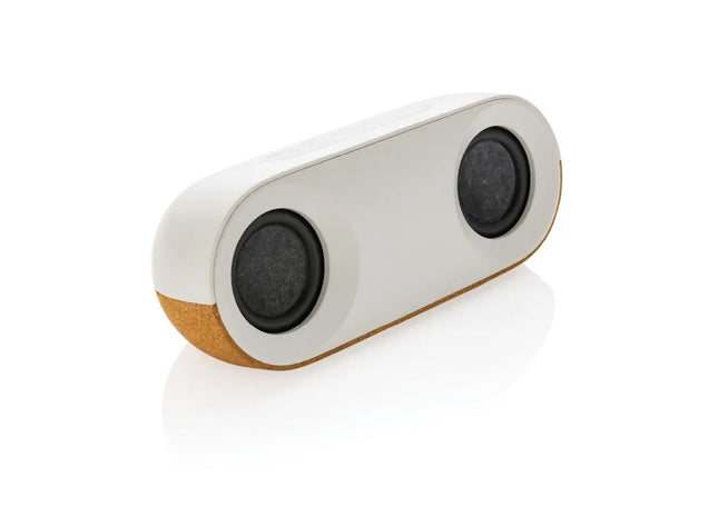 Oregon 10W Soundbox aus RCS recyceltem Kunststoff & Kork - Braun TK Gruppe® Grosshandel 