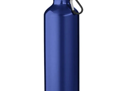 Oregon Aluminium Trinkflasche 770ml mit Karabiner in Blau - Robust für Abenteuer TK Gruppe® Grosshandel 