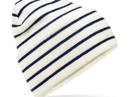 Original Deep Cuffed Striped Beanie TK Gruppe® Grosshandel 