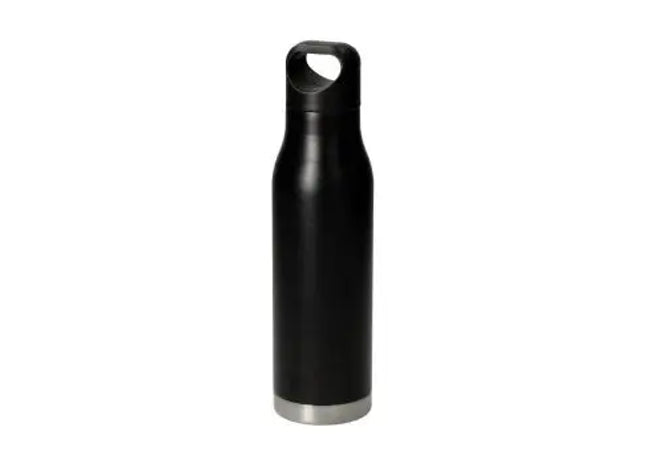 Orlando Vakuumflasche 480 ml - Hochwertige Isolierung, Tiefschwarz TK Gruppe® Grosshandel 