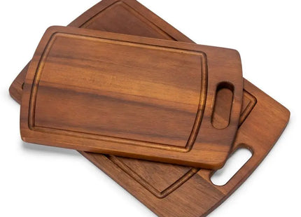 Orrefors Jernverk Akazienholz Schneidebretter, 2er-Set, Robust & Stilvoll TK Gruppe® Grosshandel 