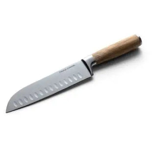 Orrefors Jernverk Santoku Kochmesser, Holzgriff – Asiatische Präzision TK Gruppe® Grosshandel 