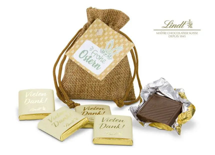 Oster-Dankeschön: Geschenkset im Säckchen mit festlichen Grüßen TK Gruppe® Grosshandel 