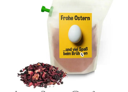 Oster-Genuss: Tasty Berry Tee mit festlichem Brüh(t)en-Motiv TK Gruppe® Grosshandel 