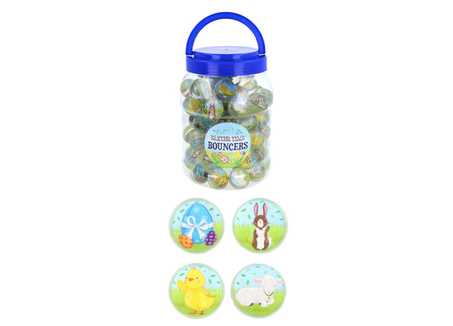 Oster-Jetballs 3,3 cm – Set mit 4 verschiedenen Farben, Spielzeug für Kinder TK Gruppe® Grosshandel 
