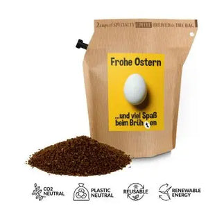Oster-Kaffee mit Motiv 'Brüh(t)en': Festlich & Aromatisch TK Gruppe® Grosshandel 
