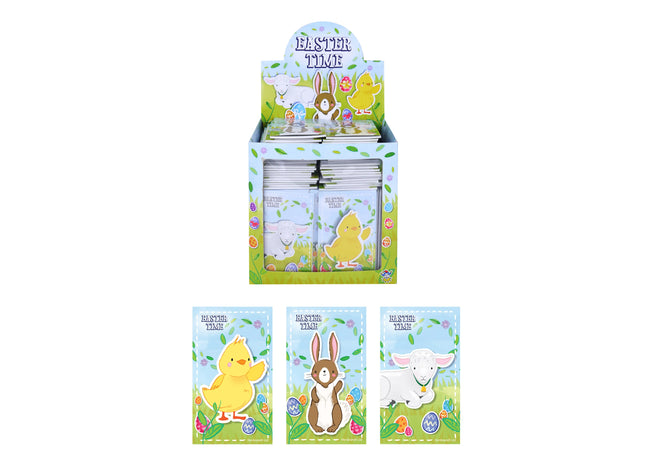 Oster-Notizbuch 9,3 x 5,5 cm – 3 verschiedene Designs, Tagebücher im Taschenformat für Kinder TK Gruppe® Grosshandel 