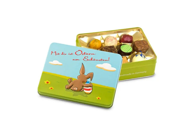 Oster-Pralinendose 15g, Motiv Mit dir ist Ostern TK Gruppe® Grosshandel 