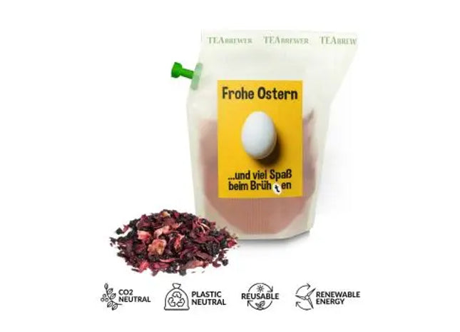 Oster-Tee 'Tasty Berry' - Standardmotiv Brüh(t)en TK Gruppe® Grosshandel 