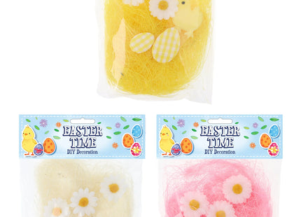 Osterdeko-DIY-Set – 7-teilig, 3 verschiedene Farben – kreatives Bastelset für Ostern TK Gruppe® Grosshandel 