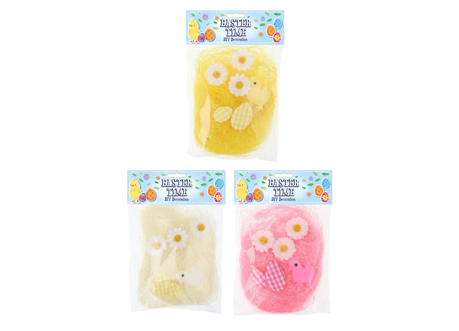 Osterdeko-DIY-Set – 7-teilig, 3 verschiedene Farben – kreatives Bastelset für Ostern TK Gruppe® Grosshandel 