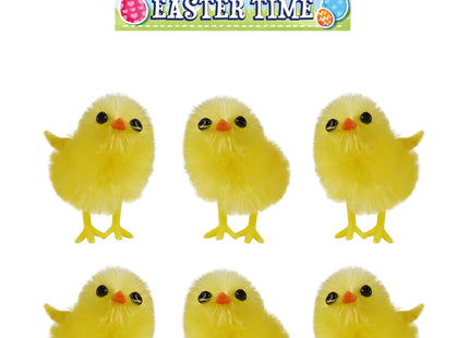 Osterküken, Gelb, 3,5 cm - Dekorative Frühlingsfigurationen TK Gruppe® Grosshandel 