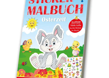 Osterzeit Sticker Malbuch – Kreativer Spaß für Kinder TK Gruppe® Grosshandel 