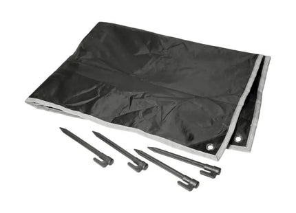 Outdoor-Decke Relax in Schwarz-Grau – Ideal für Freizeit und Entspannung TK Gruppe® Grosshandel 