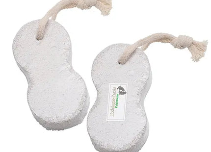 Ovaler Bimsstein in Grau mit Anpassbarem Sticker – Hautpflege-Tool TK Gruppe® Grosshandel 