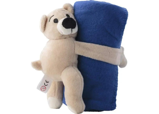 Owen Plüschbär mit Fleecedecke: Kuscheliges Spielzeug & Wärmespender TK Gruppe® Grosshandel 