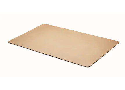 PAD Schreibtischunterlage aus recyceltem Material - Beige, Umweltfreundlich TK Gruppe® Grosshandel 