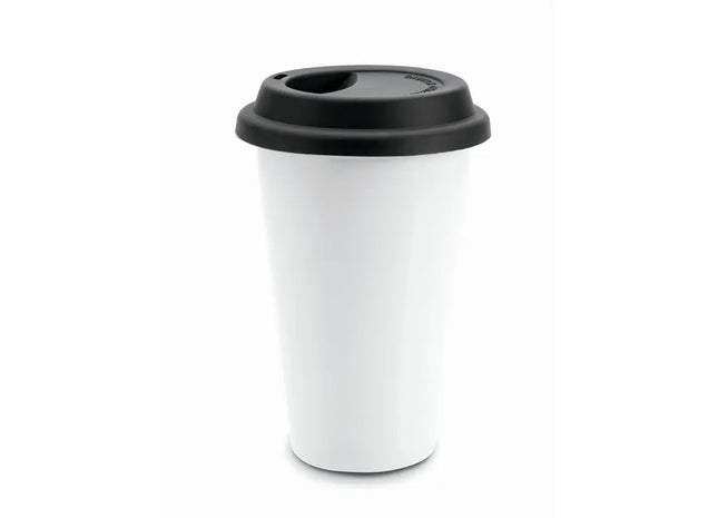PADDINGTON Doppelwandiger Becher 275ml in Schwarz: Isoliert & Stilvoll TK Gruppe® Grosshandel 