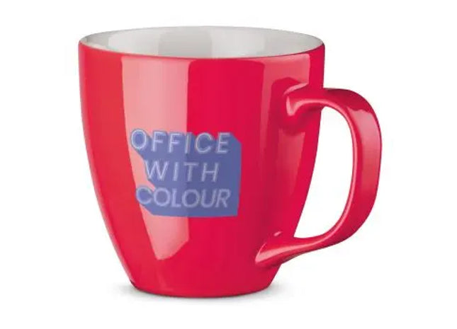 PANTHONY Porzellanbecher, hydroglasiert, 450 ml - zartes Rosa TK Gruppe® Grosshandel 