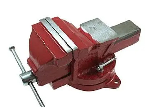 PARALLEL SCHRAUBSTOCK DREHB.: Robuster Dreh-Parallel Schraubstock | Schwerlast Werkbank-Spanner mit Drehbacken | Präzise Klemmvorrichtung für Holzarbeiten TK Gruppe® Grosshandel 