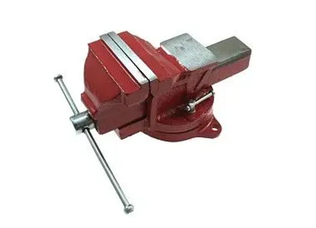 PARALLEL SCHRAUBSTOCK DREHB.: Robuster Parallel Schraubstock mit Drehbacken | Profi Werkbank-Spanner mit Schwenkbacken | Präzise Klemmvorrichtung für Holzarbeiten TK Gruppe® Grosshandel 