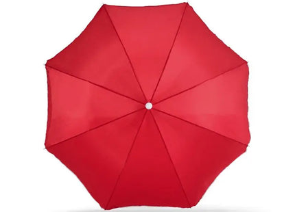 PARANA Sonnenschirm mit Silberfutter, 210T, leuchtend Rot, UV-Schutz TK Gruppe® Grosshandel 