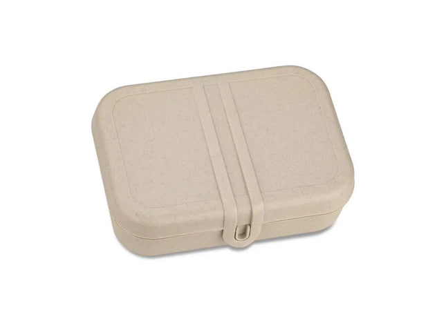 PASCAL L Brotzeitbox in Natur-Wüstensand, Praktische Lunchbox TK Gruppe® Grosshandel 