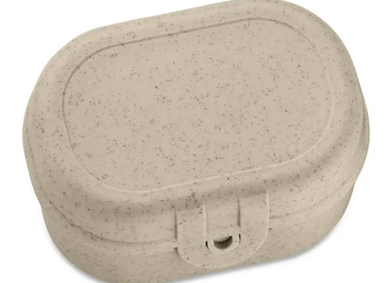 PASCAL MINI Snackbox - Wüstensand Naturton, Praktische Klein Lunchbox TK Gruppe® Grosshandel 