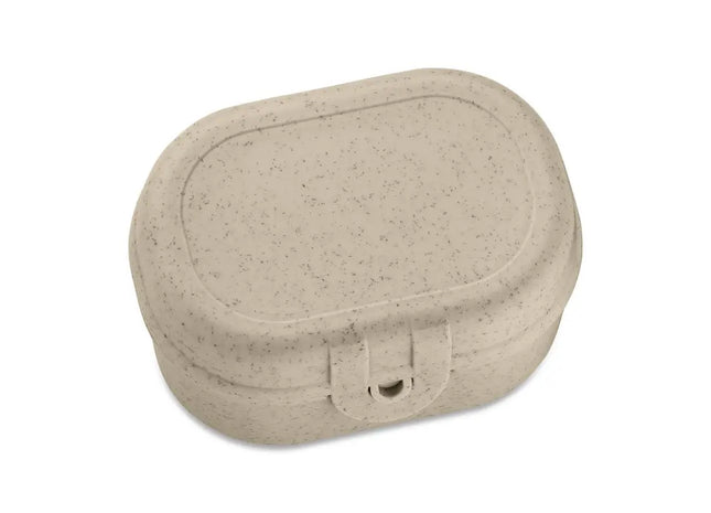 PASCAL MINI Snackbox - Wüstensand Naturton, Praktische Klein Lunchbox TK Gruppe® Grosshandel 