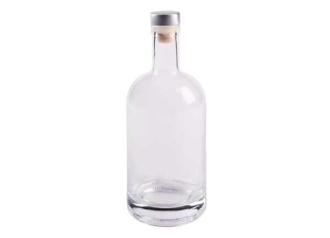PEARLY Glas-Wasserflasche, transparent, schadstofffrei - Ideal für den Alltag TK Gruppe® Grosshandel 