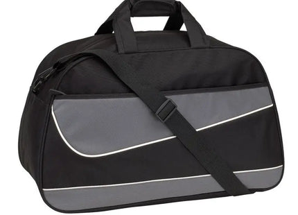 PEP Vielseitige Sporttasche, 20L, Grau-Schwarz TK Gruppe® Grosshandel 