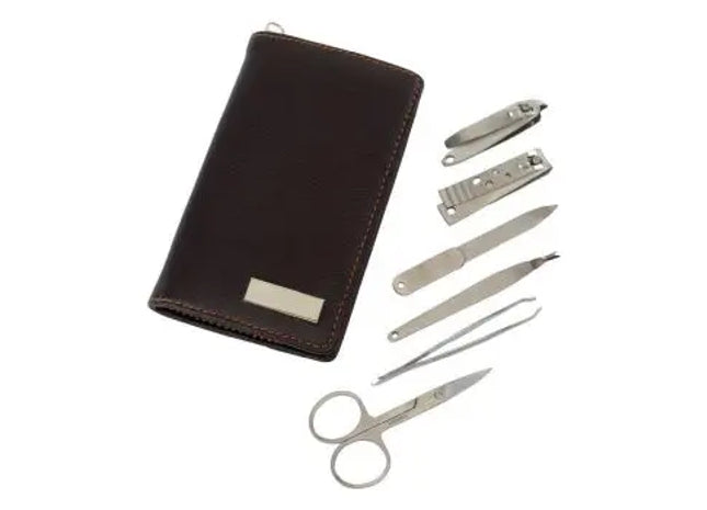PERFECT Manikürset in Schwarz-Silber – Eleganz & Präzision für Ihre Nägel TK Gruppe® Grosshandel 