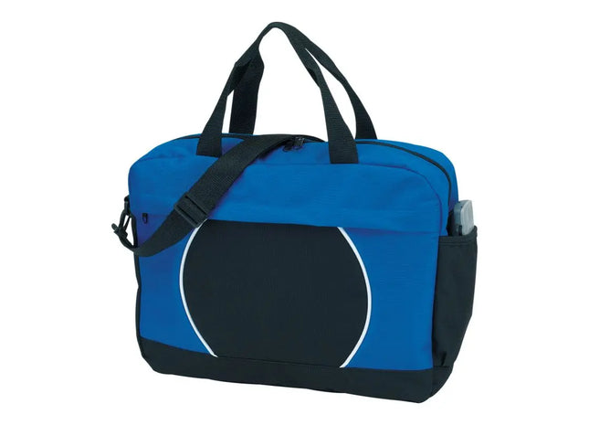 PI Dokumententasche in Royalblau-Schwarz - Elegant & Praktisch TK Gruppe® Grosshandel 