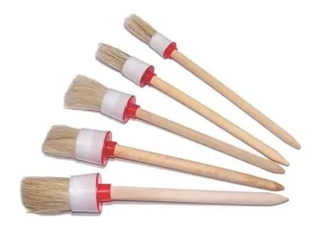 PINSELSATZ RUND ;Hochwertiger Rundpinsel-Satz: Professionelles Künstlerpinsel-Set für Detailarbeiten und Feinkunst TK Gruppe® Grosshandel 