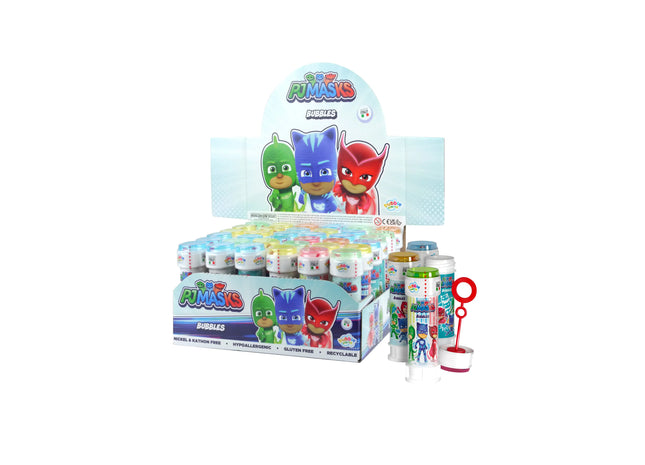 PJ Masks Bubble Tubs, 60ml mit Labyrinth-Puzzle, Kinder-Seifenblasen-Spielzeug TK Gruppe® Grosshandel 