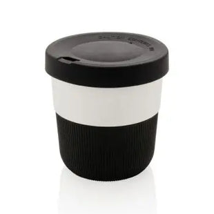 PLA Coffee-To-Go Becher 280 ml - Nachhaltig Schwarz - Umweltfreundlicher Reisebecher TK Gruppe® Grosshandel 