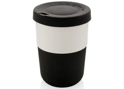 PLA Cup Coffee-To-Go 380 ml – Stilvoller schwarzer To-Go Becher TK Gruppe® Grosshandel 