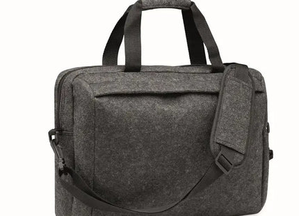 PLANA 13 Laptop-Tasche aus RPET-Filz – Dunkelgrau, Elegant & Nachhaltig TK Gruppe® Grosshandel 