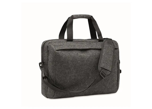 PLANA 13 Laptop-Tasche aus RPET-Filz – Dunkelgrau, Elegant & Nachhaltig TK Gruppe® Grosshandel 