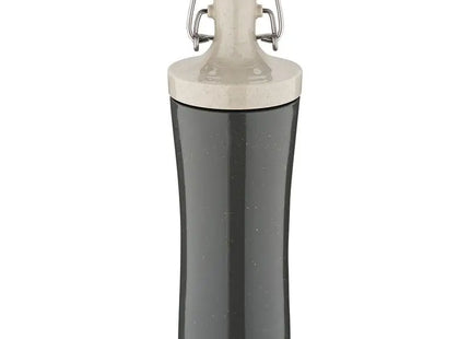 PLOPP TO GO Wasserflasche, Aschgrau, 425 ml, Modern & Auslaufsicher TK Gruppe® Grosshandel 