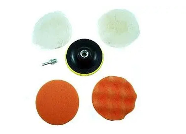 POLIERSET ;Hochwertiges Polierset für professionelle Oberflächenpflege und Glanz - Umfangreiches Polierkit für Auto, Motorrad und Haushalt TK Gruppe® Grosshandel 