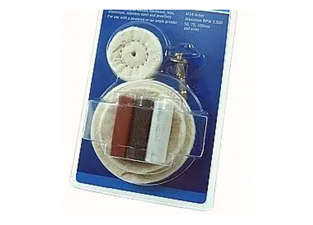 POLIERSET ;Professionelles Polierset für Auto, Motorrad und Haushalt - Hochwertiges Polierkit für glänzende Oberflächen und perfekte Ergebnisse TK Gruppe® Grosshandel 