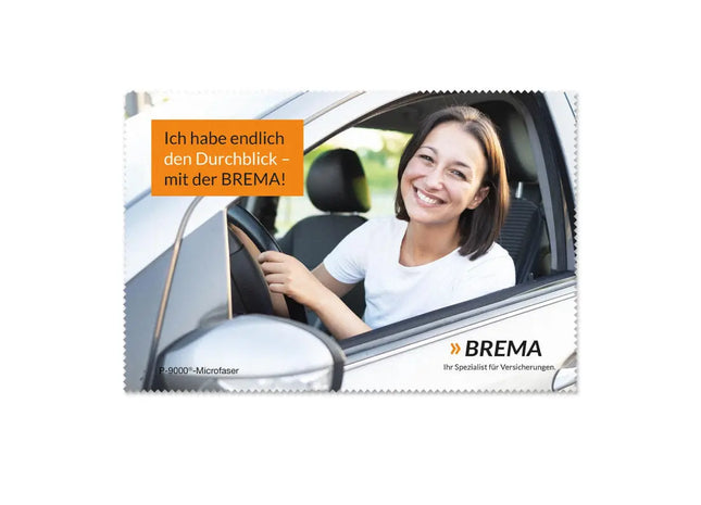 POLYCLEAN Brillenreinigungstuch 30x20 cm mit Digitaldruckmuster TK Gruppe® Grosshandel 