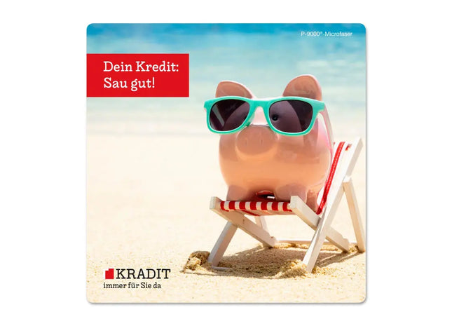 POLYCLEAN Mikrofaser Displaytuch 20x20 cm mit Digitaldruck TK Gruppe® Grosshandel 