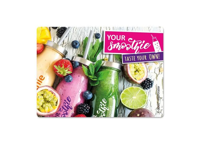 POLYCLEAN Mikrofaser Displaytuch 21x15 cm mit individuellem Digitaldruck TK Gruppe® Grosshandel 