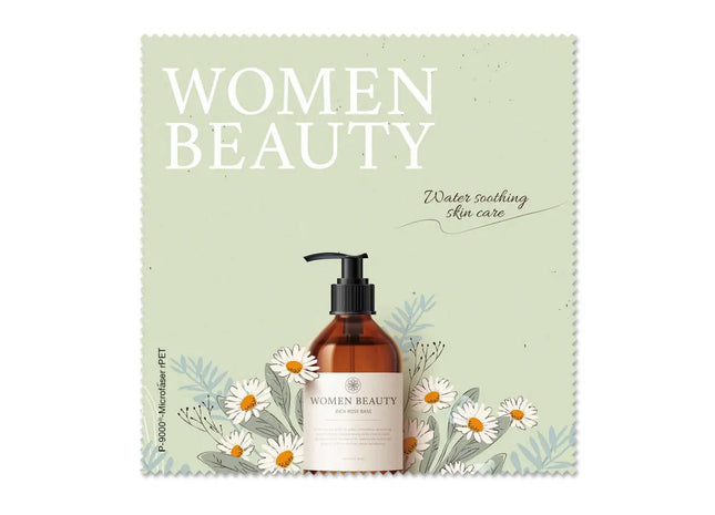 POLYCLEAN rPET Brillenreinigungstuch 20x20 cm mit Digitaldruck TK Gruppe® Grosshandel 