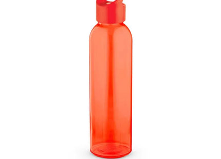 PORTIS GLASS Glasflasche mit rotem PP-Verschluss 500 ml - Stilvoll & Praktisch TK Gruppe® Grosshandel 