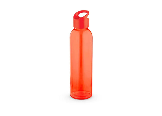 PORTIS GLASS Glasflasche mit rotem PP-Verschluss 500 ml - Stilvoll & Praktisch TK Gruppe® Grosshandel 