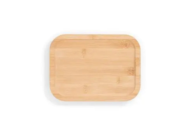 PORTOBELLO Lunchbox - Borosilikatglas mit Bambusdeckel, 1000 ml - Natur, Hermetische Aufbewahrung TK Gruppe® Grosshandel 