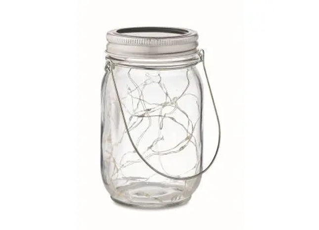 POT LAMP Solar-Glaslicht - Transparent, Effiziente und Dekorative Beleuchtung TK Gruppe® Grosshandel 